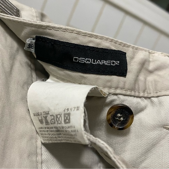 Women’s Dsquared2 Tan Low Rise Capri - Picture 6 of 6